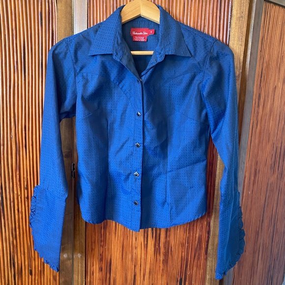Panhandle Slim | Tops | Womens Panhandle Slim Vintage Snap Button Western  Shirt Size Small | Poshmark